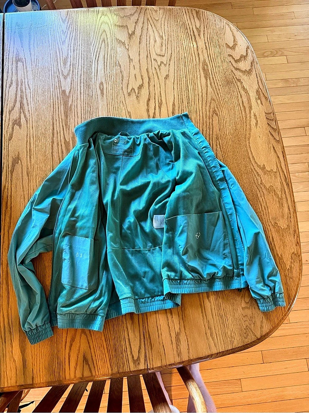 FIGS Sydney Scrub Jacket Lightweight Jacket Blue Small